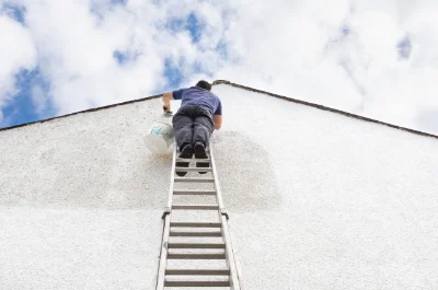 Peinture extérieure à Delain — façades et ravalement
